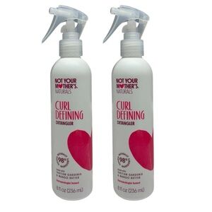 (2) Not Your Mother's Curl Defining Detangler Tahitian Gardenia Mango Butter 8oz